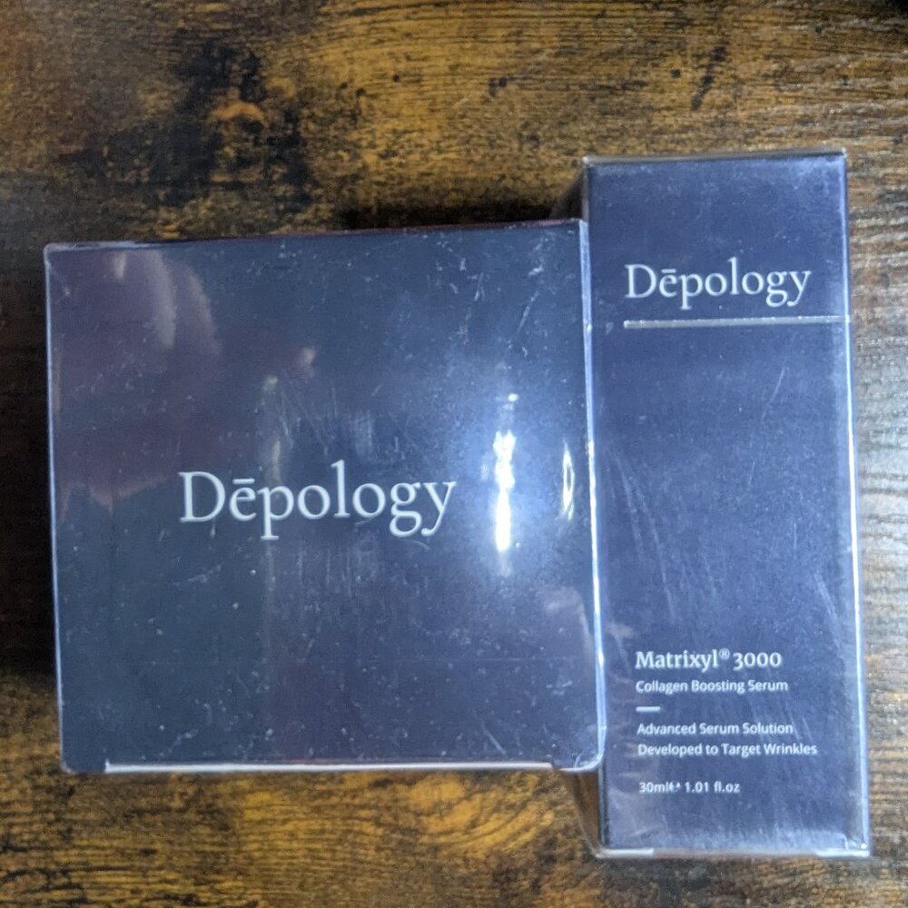 Depology Duo - Hydrogel Eye Patch AND Collagen Boosting Serum
